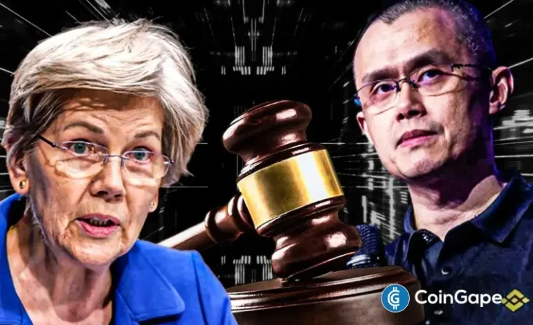  Changpeng ‘CZ’ Zhao Confirms Defamation Lawsuit Plans Against Sen Elizabeth Warren