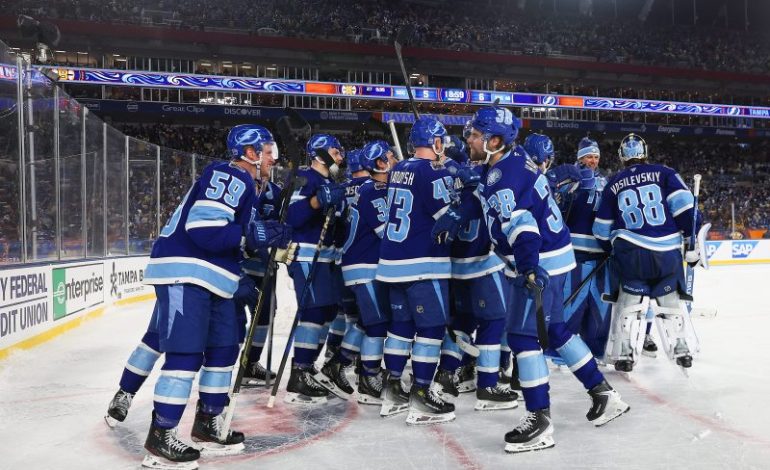  Lightning’s Stadium Series win vs. Boston features rally, goalie fight