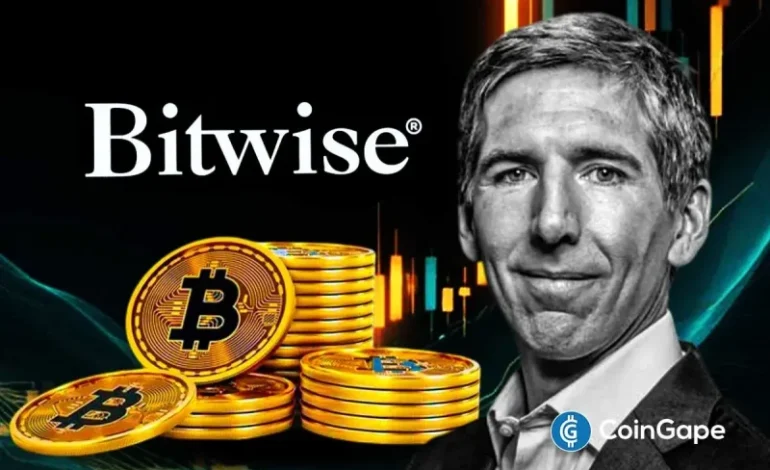  Bitwise CIO Calls Bitcoin Selloff ‘Classic Cycle,’ Dismisses Manipulation Rumors