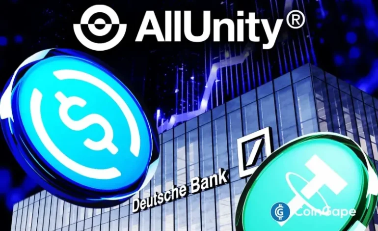  Deutsche Bank-Backed AllUnity Launches First MiCA-Compliant Swiss Franc Stablecoin