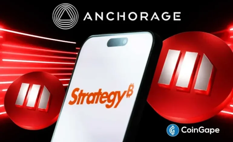  First Crypto Bank Anchorage Adds Strategy’s STRC Stock to Portfolio as MSTR Value Sinks