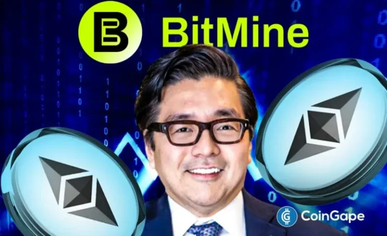  Tom Lee’s Bitmine Adds 5,000 ETH Despite $7.5B Unrealized Loss as BMNR Stock Rebounds