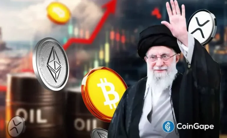  How BTC, ETH and XRP Prices React as Crude Oil and Safe Havens Surge After Khamenei’s Death