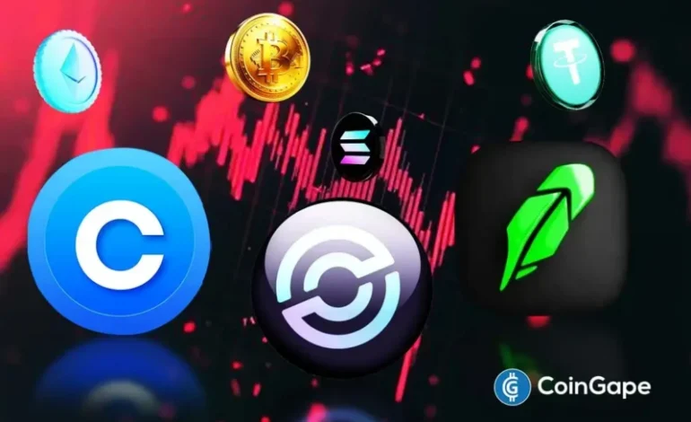  Crypto Stock to Watch As Bitcoin Price Crashed Below $70k; CRCL, COIN, MSTR, HOOD